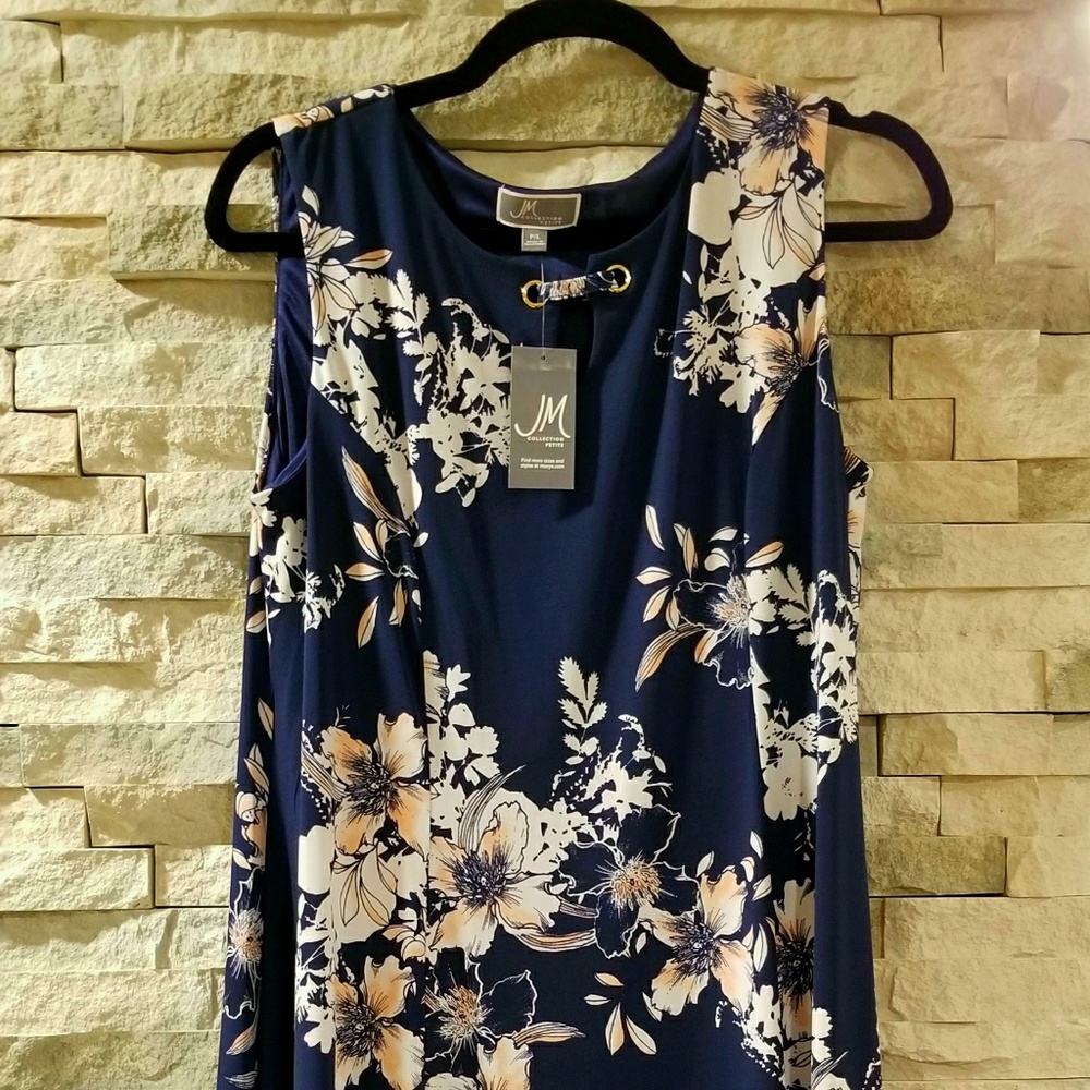 Jm collection size large petite dress.